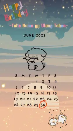 Ulang tahun 30 juni