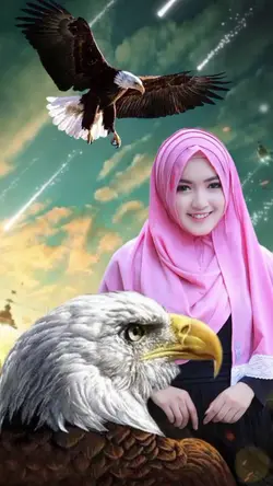 Burung Elang Keren 