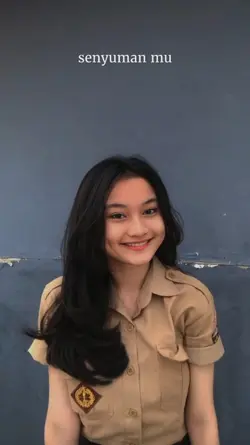 Jadi foto senyum