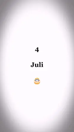 HBD, 4 JULI