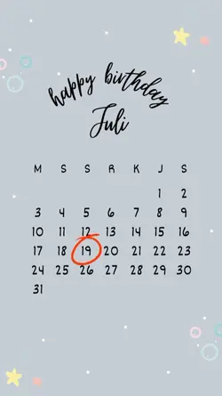 HBD 19 Juli 2022