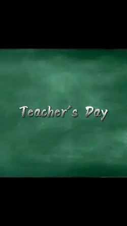 Happy Teacher's Day