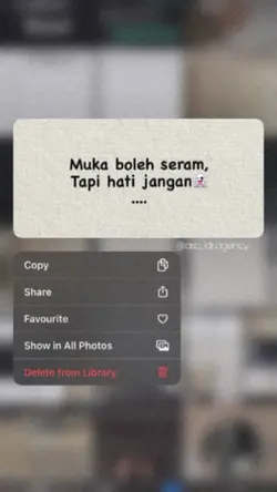 muka boleh serem