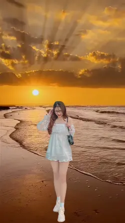Hoàng hôn trên biển