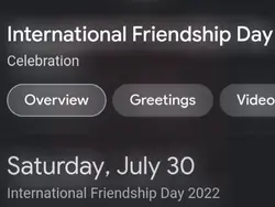 Freindsshipday