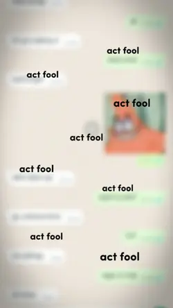 act fool blur