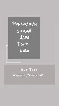 Penawaran Spesial 