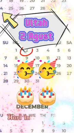 Ultah 2 Agustus