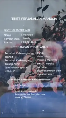 Perjalanan manusia 