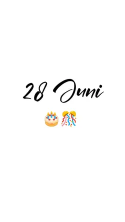 hbd 28 juni