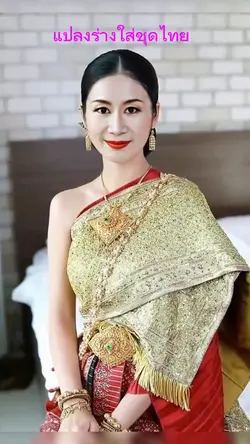 แปลงร่างใส่ชุดไทย