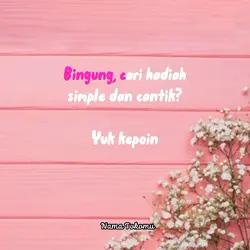 Promosi Buket