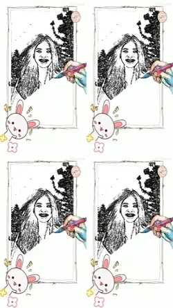 SKETSA WAJAH 4