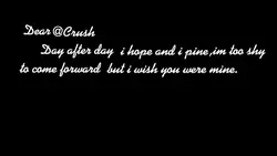 Dear@Crush