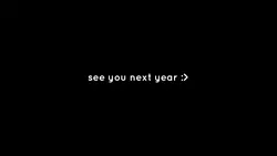 see u next year