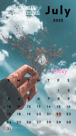 July 22 Friday
