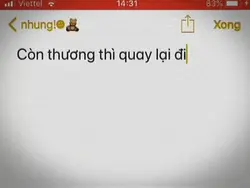Còn thw thì quay lại