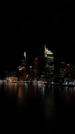 Saigon at night
