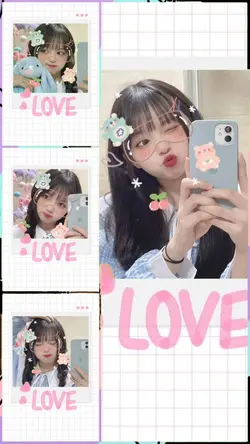 mẫu 4 ảnh dễ thương 