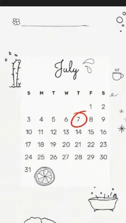 Ulang tahun 7 July