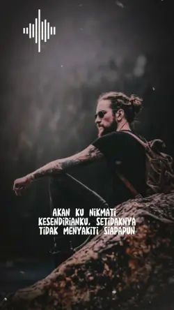 nikmati kesendirian