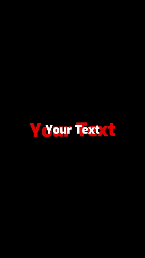 font text template in tiktok trend - Pippit