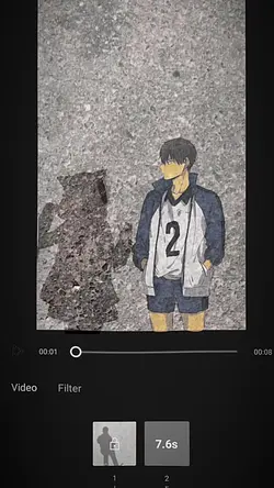 Foto bayangan anime