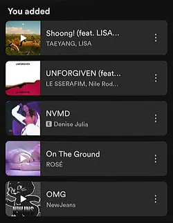 Spotify trend