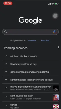 Trend Google 