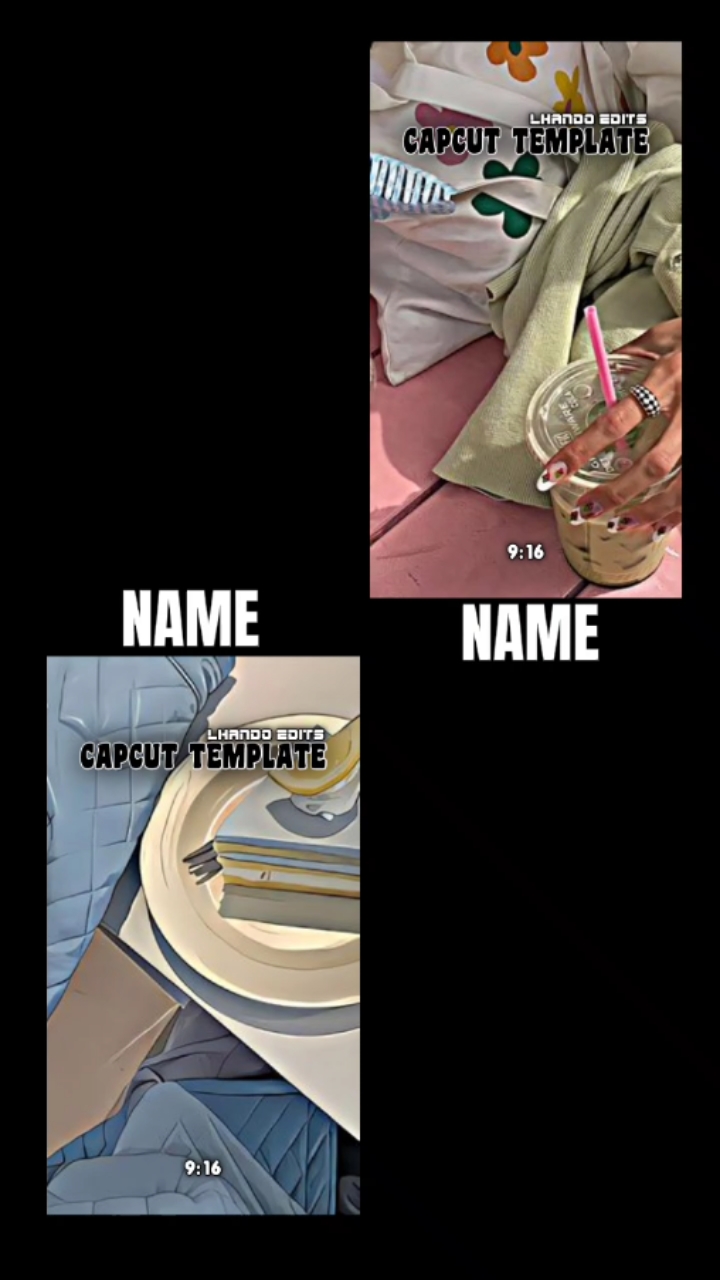capcut template cover