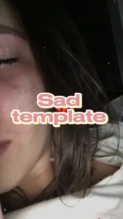 sad template