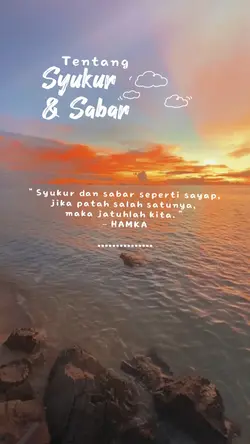 Syukur dan Sabar