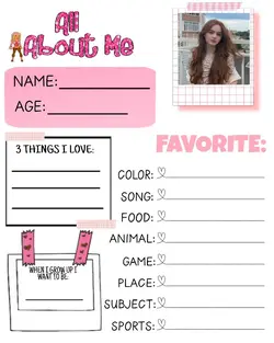 ALL ABOUT ME