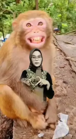 DIPELUK MONYET