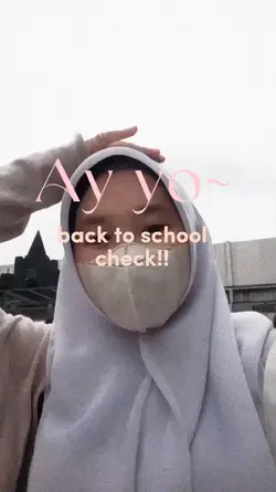 back to school check