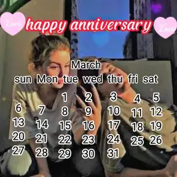 anniversary March 3