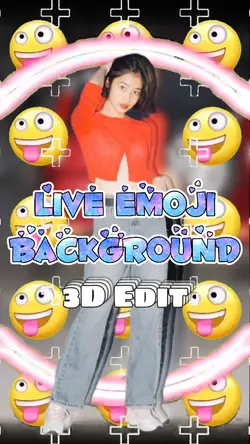 #LiveEmojiBackground