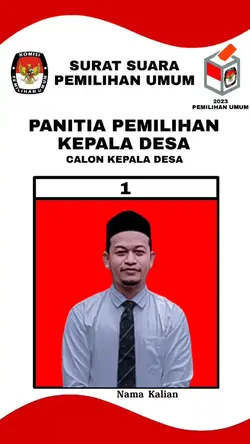 Surat suara 2024