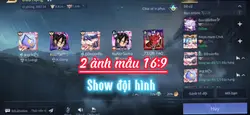Show đội hình 
