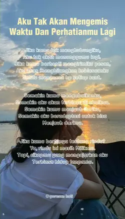 mengemis perhatianmu