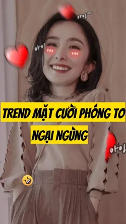 mặt cười phóng to