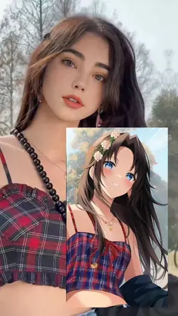 face anime