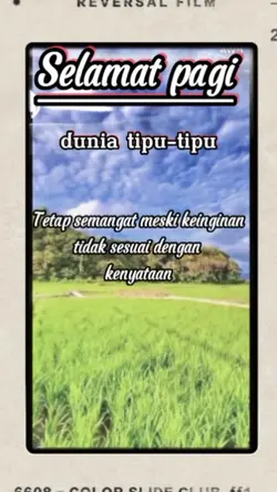 Selamat pagi