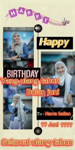 Selamat ulang tahun