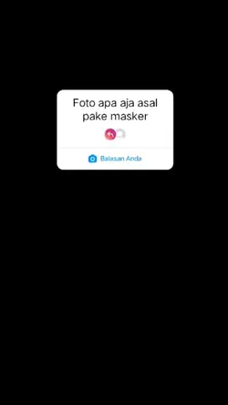 Foto pake masker