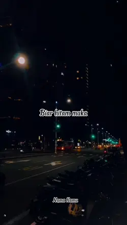 Biar hitam muka yang