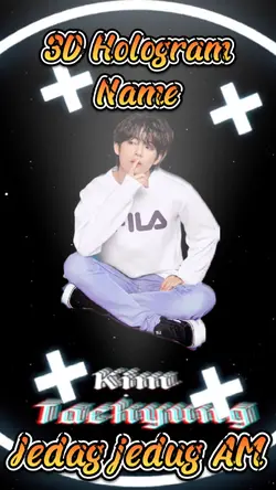 3D Hologram Name