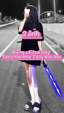 T chấp m 2 cây dao 