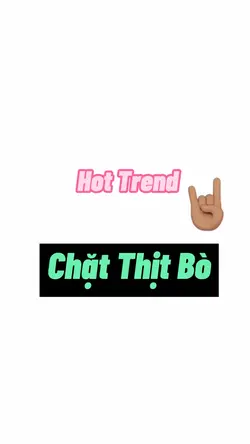 Chặt Thịt Bò