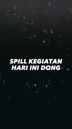 spill kegiatan